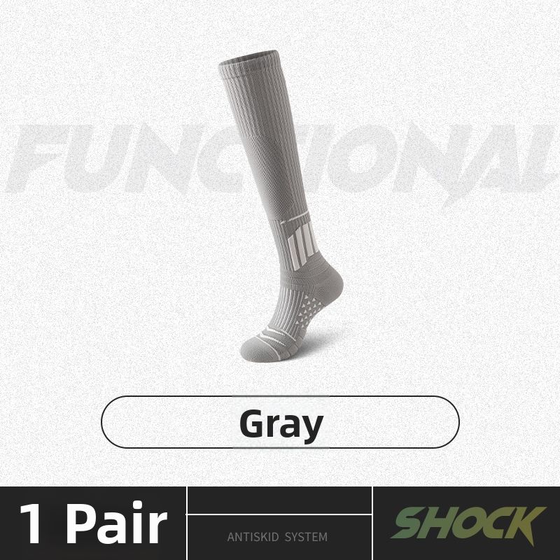 Men's plus Size Calf Length Soccer Socks for Spring Autumn Slightly Compressed Style for Running Training Cycling And Fitness_desvips.com