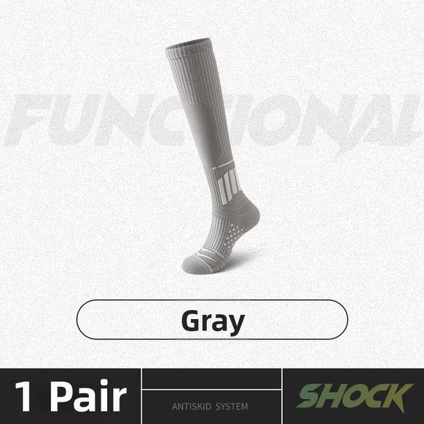 Men's plus Size Calf Length Soccer Socks for Spring Autumn Slightly Compressed Style for Running Training Cycling And Fitness_desvips.com