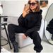 Women's Clothing autumn and winter new hooded sweatshirt casual sports suit_desvips.com