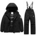 New Children's Ski Suit Set, Boys And Girls, Outdoor Warm, Windproof And Waterproof Ski Equipment, Complete Set._desvips.com