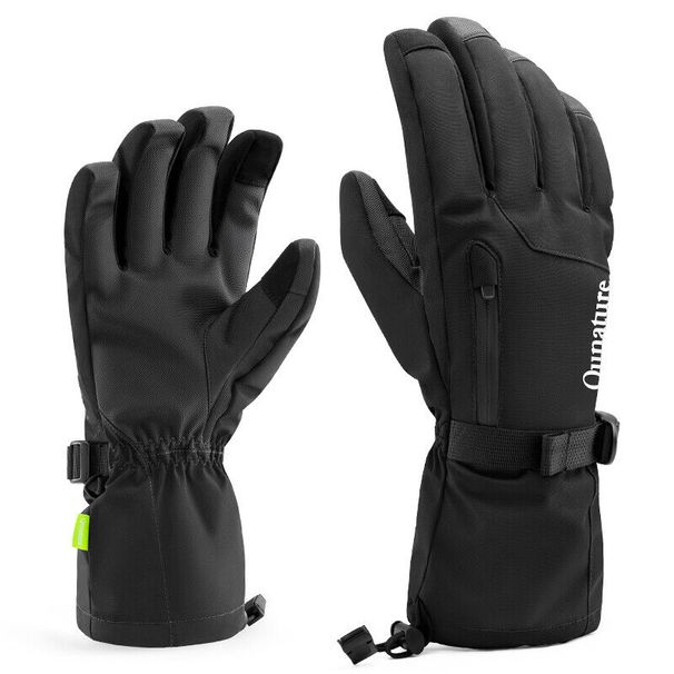 Qunature Handschuhe Winter Ski/Schneehandschuhe Winddicht Fahrrad/Motorrad XS-XL_desvips.com