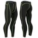 Men's Athletic Compression Leggings High Elasticity Quick Drying Long Pants Suitable For Running Training Basketball Fitness_desvips.com