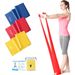 TPE Yoga Exercise Elastic Strength Training Resistance Bands Fitness Equipment_desvips.com