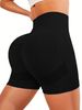 PeakGo PeakGo European And American Style Butt-Lifting Yoga Three-Quarter Length High-Waisted Tummy Control For Women Running Sports_desvips.com