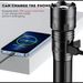 Outdoor Zoom Emergency Strong Light Portable Rechargeable Multifunctional White Laser Flashlight_desvips.com