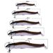 Hunthouse Fishing Soft Barre T. Minnow Lure 100mm Body T-Tail Silicone Bait Easy Shiner For Bass Pike Tackle Gear Leurre Souple_desvips.com