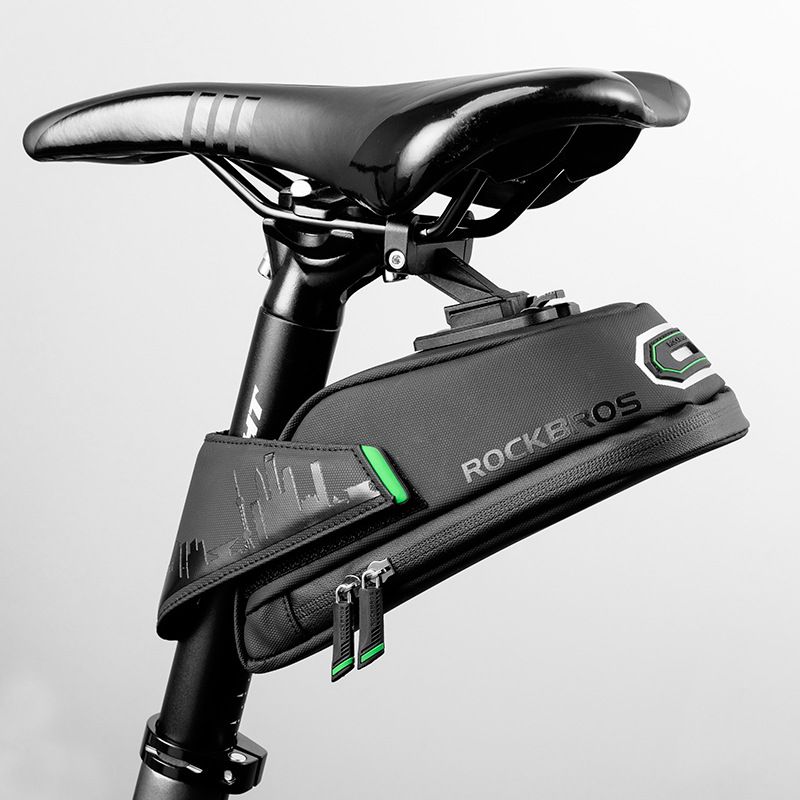 Bicycle Tail Mountain Road Bike, Rear Bag, Riding Cushion, Seat Pole, Quick Release Saddle Bag_desvips.com
