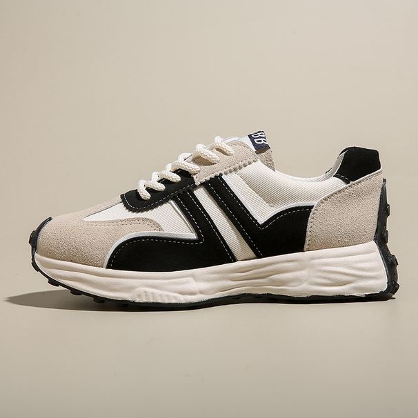 Small Waist Waffle Forrest Gump Shoes Women's 2023 New Autumn Explosion Models All-Match Thick-Soled Sports Show Feet_desvips.com