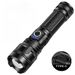 Outdoor Zoom Emergency Strong Light Portable Rechargeable Multifunctional White Laser Flashlight_desvips.com