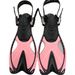 Children's Adjustable Long Fins Swimming Flippers Snorkeling Diving Gear_desvips.com
