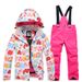 Children's Snowboard Set Girls, Outdoor Ski Suit Kids, Thickened And Warm For Babies_desvips.com