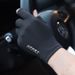 Unisex Ice Silk Half-Finger Cycling Sports Fitns Men's Fingerls Driving High Elastic Comfortable Sun Protection_desvips.com
