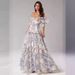Women's Clothing fashionable organza fairy like long temperament evening dress _desvips.com