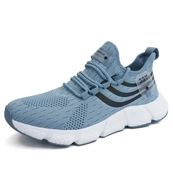 Casual Men Sneakers Summer 2023 Comfortable Man Running New Sports Breathable White Quality Brand Lightweiht Tennis_desvips.com