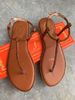 Women's Beach Sandals Clip Foot Waterproof Non-slip Outdoor Sandals Clip Toe Roman Sandals Straps Wear Outside The Seaside_desvips.com