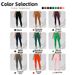 Women's High-Waisted Sports Pants Tight Fitting Stretch Fitness Yoga Wear Breathable Seamless Running Pants European American Style_desvips.com