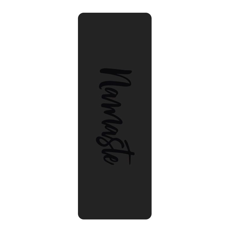 Namaste Version PU Natural Rubber Yoga Mat Non Slip Sports Fitness Mat Thickened Tyrant Mat Home_desvips.com