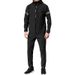 LazyZoom Men's Suit Sports Running Set Fitness Training Clothing Plus Size Cardigan Sweat Jacket_desvips.com