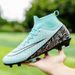 2025 New Men's High-Top Soccer Shoes With Long Studs For Students And Children, Boys' Professional Training_desvips.com