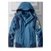 Men's 3-in-1 Fleece-Lined Detachable Two-Piece Jacket Women's Outdoor Hiking Windproof Waterproof Coat_desvips.com
