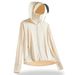 Couple's Ice Silk Jacket For Summer, Ultra-thin, Breathable, UV-Protective, Foldable And Portable, Unisex Sunscreen Coat_desvips.com
