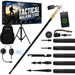 Tactical Hiking And Walking Stick Survival Multi-Tool With Light And Power Bank_desvips.com