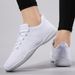 2535 Youth Teen Girls Cheerleading Shoes Breathable Mesh Aerobics Sneakers Lightweight Non‑slip Women's Casual Athletic_desvips.com