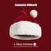 Internet Celebrity Women Winter Christmas Birthday Gift For Girlfriend Plush Ear Protection Santa Claus Hat_desvips.com