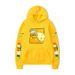 Hooded Sweatshirt Men's CAVETOWN Lemon Boy Collaboration Pullover_desvips.com