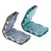 10 Compartments Mini Fishing Tackle Box Fish Lures Hooks Baits Plastic Storage Holder Square Case Pesca Fishing Accessories_desvips.com