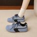 Ins Korean Version New Agan For Women 2025 Spring Student Sports Running Casual Thick Sole German Training Shoes LDS01_desvips.com