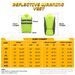 ROCKBROS Cycling Vest Reflective Running Waistcoat Cycling Waistcoat Breathable High Visibility_desvips.com
