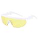 One-piece sunglasses for men and women lightning legs outdoor sports cycling glasses irregular windproof sunglasses tide_desvips.com