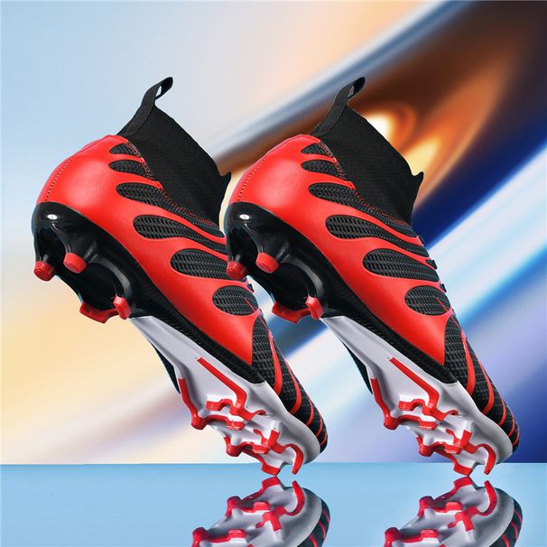 High Top Football Men's Autumn TF Long AG Broken Nail Shoes For Boys' Training Special Children's Sneakers_desvips.com