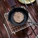 Outdoor Portable Stainless Steel Stove Head Simple BBQ Rack Grid Pan Stand Grill Net Small Size Easy To Store_desvips.com