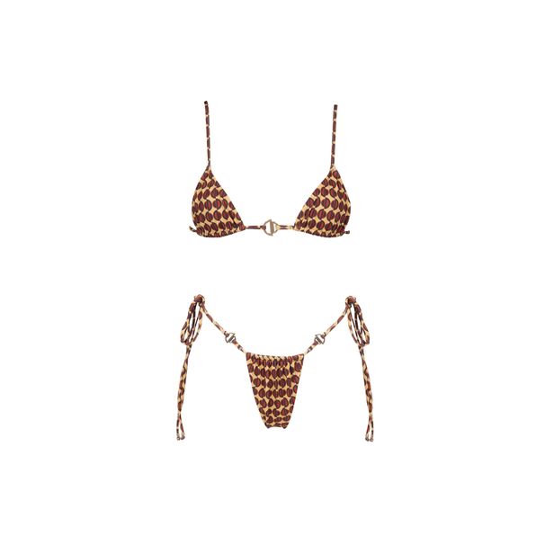 Sexy Halter Swimsuit With Pants Swimwear Women Brazilian Bikini High Leg Bathing Suit Summer Female_desvips.com