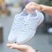 White Cheer For Girls Women Lightweight Cheerleading Dance Shoes Professional Aerobics Sports Sneakers D01_desvips.com