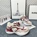 2025 Autumn New Genuine Leather Mesh Thick-Soled Couple Dad With Tight Loose Buckle Sports Casual Shoes Men And Women_desvips.com