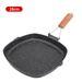 Outdoor camping non-stick cooking pan Cooking pan Home steak and egg pan Portable folding camping cookware_desvips.com