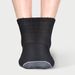 YUEDGE 5 Pairs Bamboo Diabetic Mens Crew Socks, Non-Binding Loose Socks For Women & Men_desvips.com