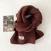Korean Style Autumn Winter New Student Solid Color Women Warm Protection Neck Warmer Versatile Fashion Knitted Scarf_desvips.com
