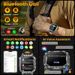 2026 TANK New 1400mAh Military GPS Smart Watch Men 2.01" AMOLED Screen 10ATM Waterproof Clock SOS Call Flashlight_desvips.com