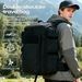 PeakGo New Large Capacity Tactical Outdoor Travel Hiking Camping Mountaineering Bag Multifunctional Waterproof Backpack_desvips.com