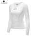 ROCKBROS Women's Long - Sleeve Breathable Cycling Jersey, White_desvips.com
