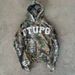 New American Style Trendy Brand Washed Camouflage Cardigan Zipper Sweatshirt Jacket Versatile Letter Casual Loose Fit_desvips.com