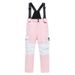 New Single Double Board Overalls Ski With Thickened Waterproof And Cold Insulation, Warm Children's Snow Pants_desvips.com