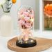 Eternal Rose Bouquet In Glass Dome, A Creative Commemorative Gift For Mothers And Teachers On Women's Day, Birthday_desvips.com