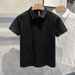 European Fashion Brand Summer Polo Shirt Short Sleeved Men's Versatile New Casual Lapel Business Jacquard T-shirt Men_desvips.com