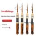 Telescopic Micro Object Horse Mouth Lure UL Short Section Vibration Out Straight Gun Handle Carbon Portable Cross-border_desvips.com