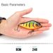 TREHOOK 5pcs Killers For Pike Sinking Wobblers Fishing Lures Set 8cm 24g Jerkbait Hard Artificial Bait With Fishing Tackle Box_desvips.com